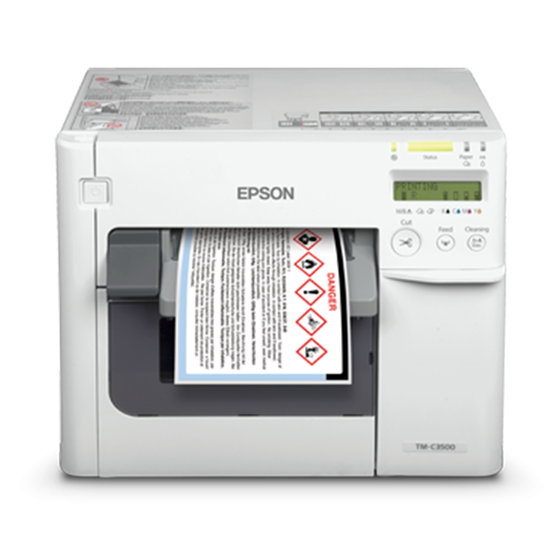 เครื่องพิมพ์บาร์โค้ดสี EPSON TM-C3510